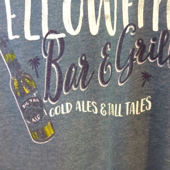 Graphic Tee Shirt Yellowfin Bar and Grille Size Large - Picture 3 of 5